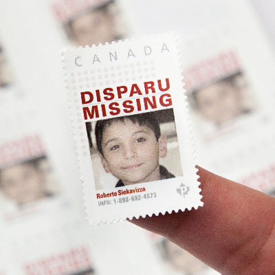 Missing Kids Stamps